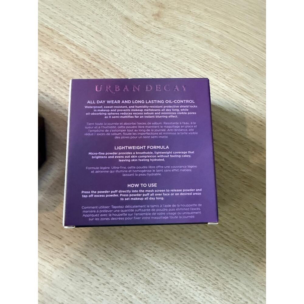 Urban Decay All Nighter Waterproof Loose Setting Powder 10g New Full Size - Picture 6 of 10